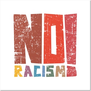 no racism Posters and Art